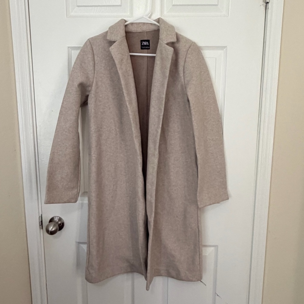 Zara Tan Outerwear